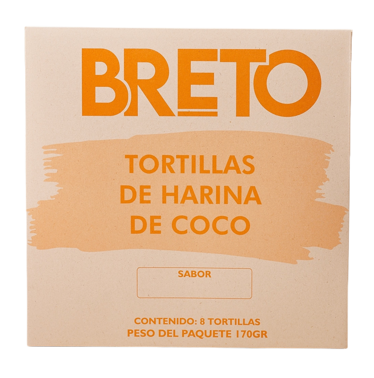 Tortillas de Harina de Coco Sabor Natural